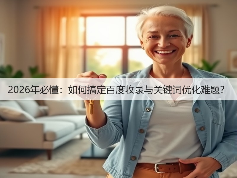 2026年必懂：如何搞定百度收录与关键词优化难题？(图3)