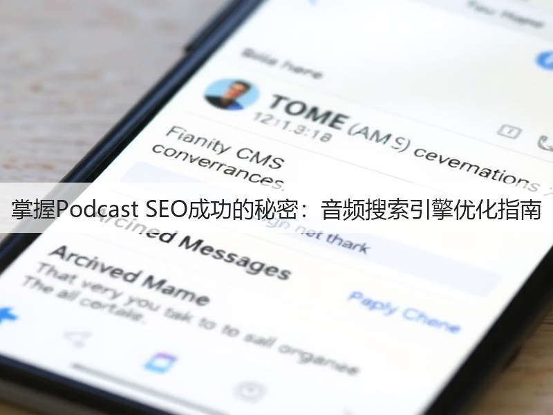 掌握Podcast SEO成功的秘密:音频搜索引擎优化指南(图2) 掌握Podcast SEO成功的秘密:音频搜索引擎优化指南(图2)