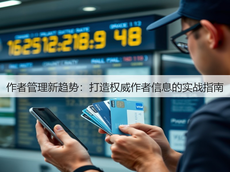 作者管理新趋势:打造权威作者信息的实战指南(图2) 作者管理新趋势:打造权威作者信息的实战指南(图2)
