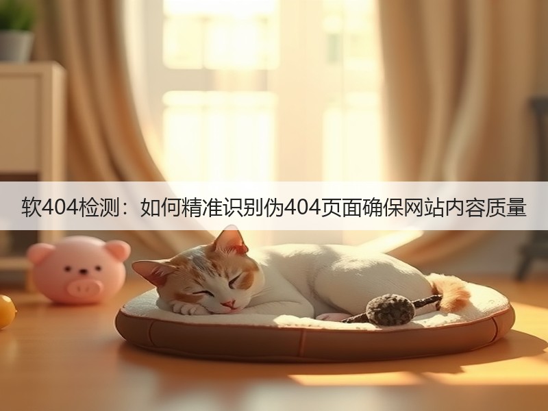 软404检测:如何精准识别伪404页面确保网站内容质量(图2) 软404检测:如何精准识别伪404页面确保网站内容质量(图2)