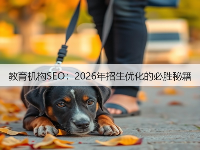 教育机构SEO：2026年招生优化的必胜秘籍