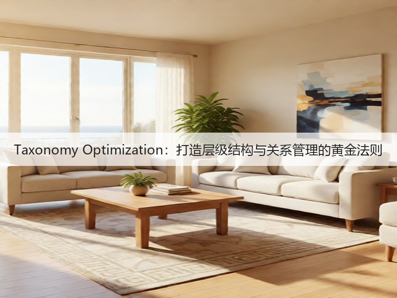 Taxonomy Optimization:打造层级结构与关系管理的黄金法则(图3) Taxonomy Optimization:打造层级结构与关系管理的黄金法则(图3)