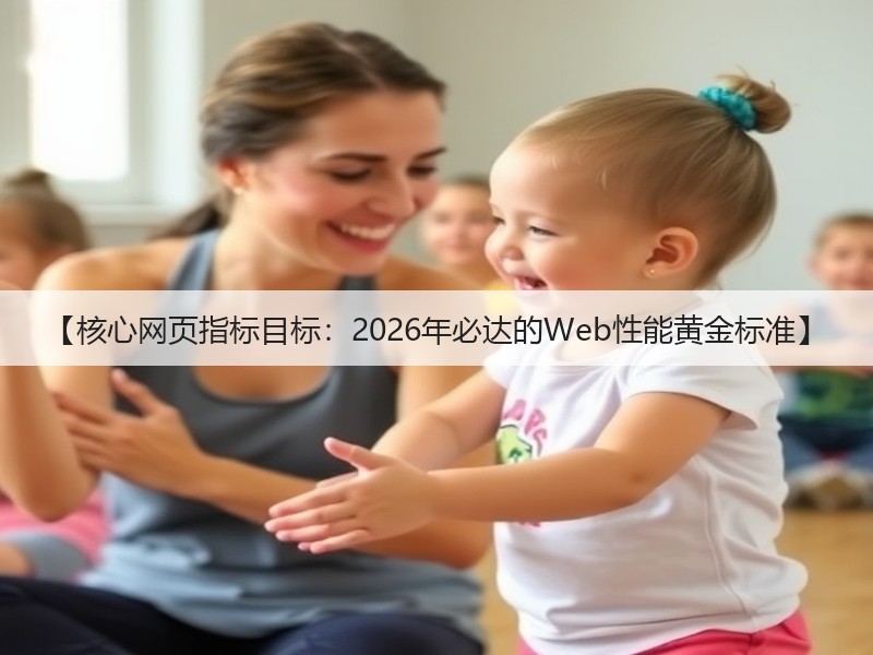 【核心网页指标目标：2026年必达的Web性能黄金标准】(图1)