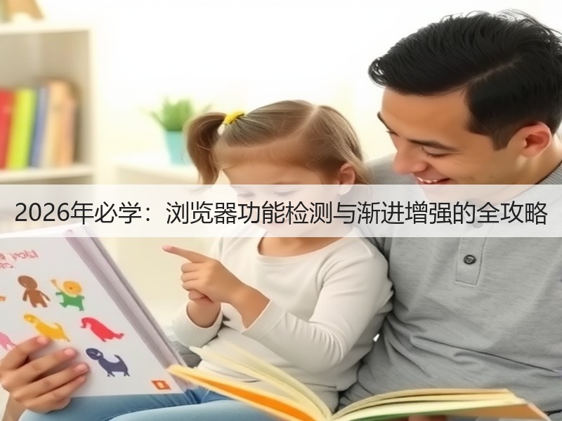 2026年必学:浏览器功能检测与渐进增强的全攻略(图2) 2026年必学:浏览器功能检测与渐进增强的全攻略(图2)