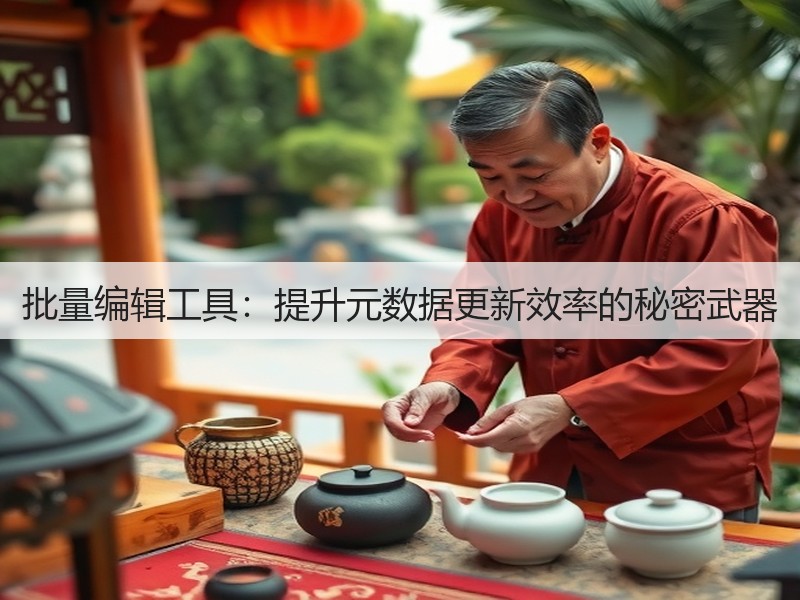 批量编辑工具:提升元数据更新效率的秘密武器(图3) 批量编辑工具:提升元数据更新效率的秘密武器(图3)