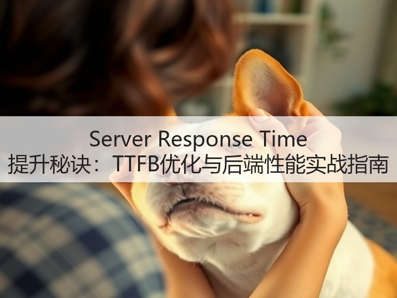 Server Response Time 提升秘诀：TTFB优化与后端性能实战指南(图3)