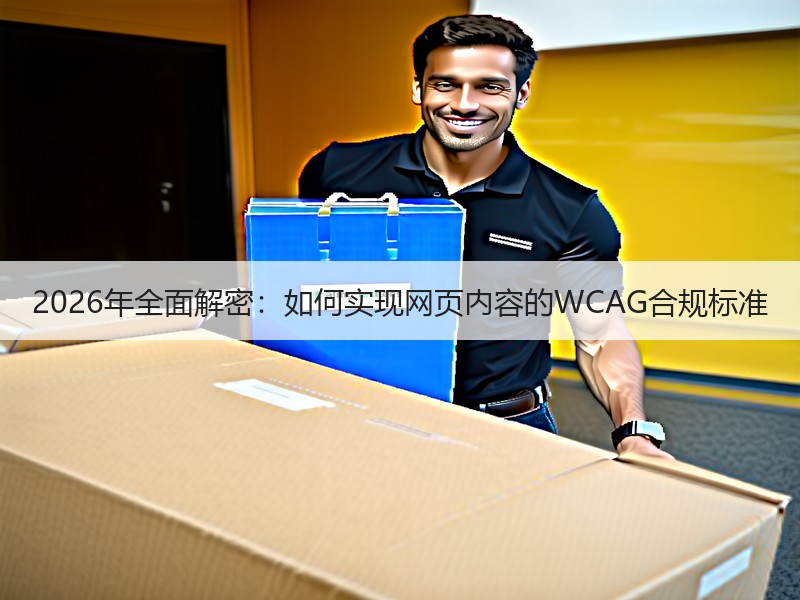 2026年全面解密：如何实现网页内容的WCAG合规标准