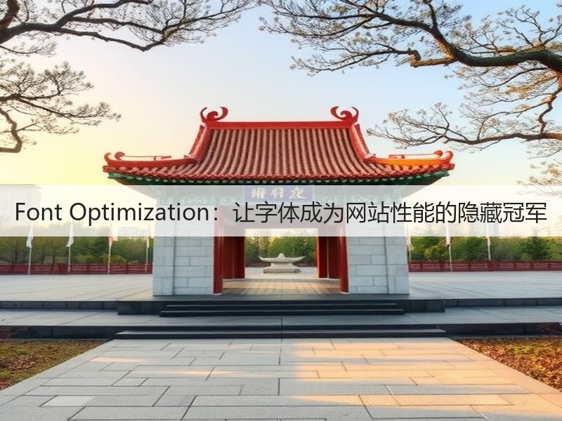 Font Optimization:让字体成为网站性能的隐藏冠军(图3) Font Optimization:让字体成为网站性能的隐藏冠军(图3)