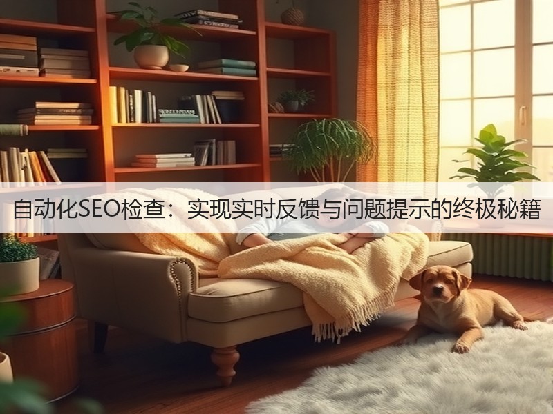 自动化SEO检查:实现实时反馈与问题提示的终极秘籍(图2) 自动化SEO检查:实现实时反馈与问题提示的终极秘籍(图2)