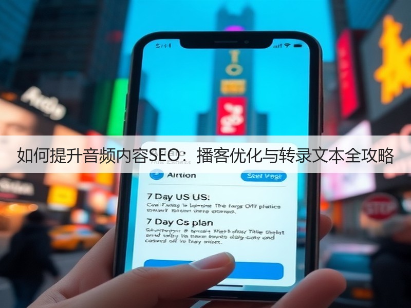如何提升音频内容SEO:播客优化与转录文本全攻略(图2) 如何提升音频内容SEO:播客优化与转录文本全攻略(图2)