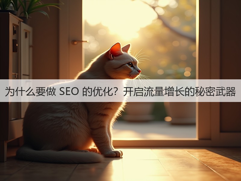 为什么要做 SEO 的优化？开启流量增长的秘密武器(图3)