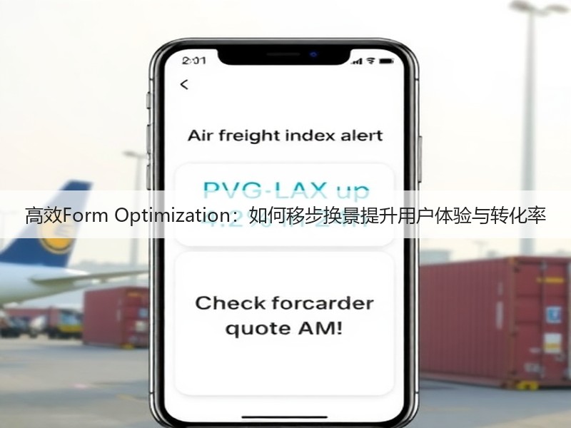 高效Form Optimization:如何移步换景提升用户体验与转化率(图3) 高效Form Optimization:如何移步换景提升用户体验与转化率(图3)