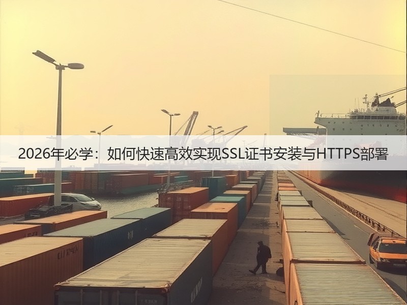 2026年必学：如何快速高效实现SSL证书安装与HTTPS部署(图2)