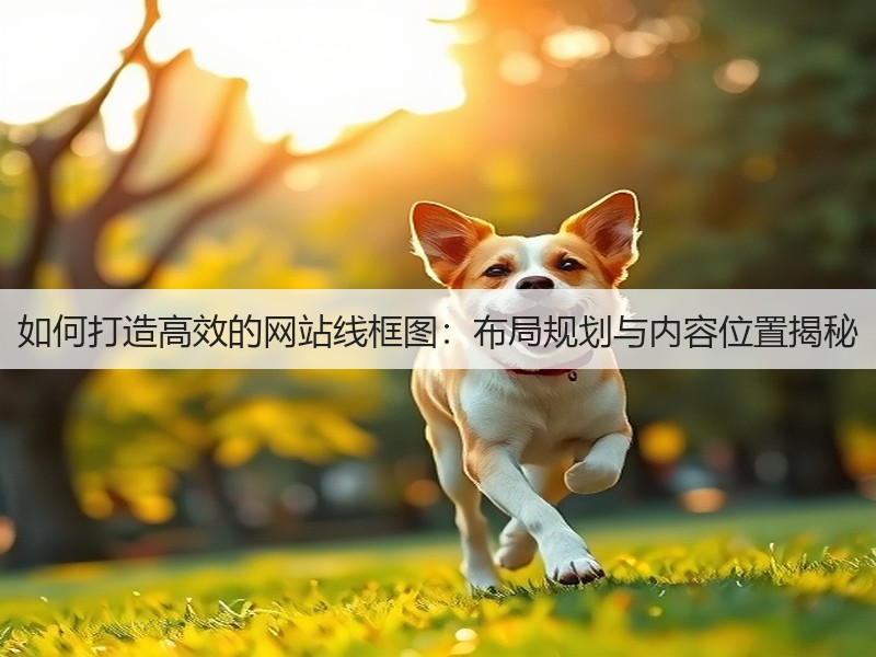 如何打造高效的网站线框图:布局规划与内容位置揭秘(图3) 如何打造高效的网站线框图:布局规划与内容位置揭秘(图3)