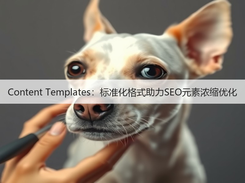 Content Templates：标准化格式助力SEO元素浓缩优化