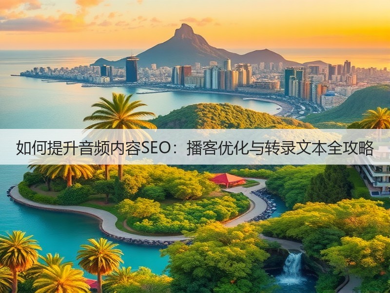 如何提升音频内容SEO:播客优化与转录文本全攻略(图2) 如何提升音频内容SEO:播客优化与转录文本全攻略(图2)