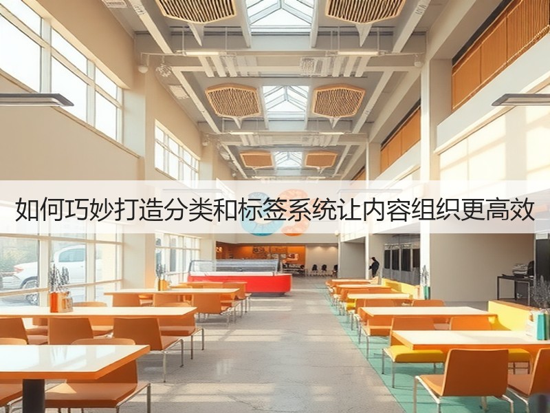 如何巧妙打造分类和标签系统让内容组织更高效(图2)