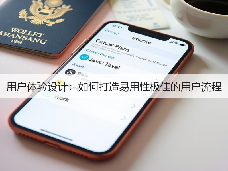 用户体验设计：如何打造易用性极佳的用户流程