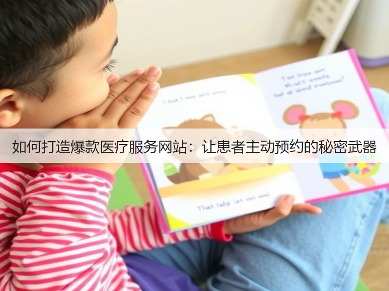 如何打造爆款医疗服务网站：让患者主动预约的秘密武器(图3)
