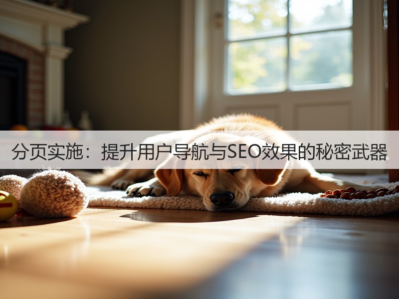 分页实施:提升用户导航与SEO效果的秘密武器(图2) 分页实施:提升用户导航与SEO效果的秘密武器(图2)