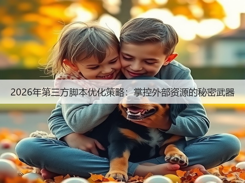 2026年第三方脚本优化策略：掌控外部资源的秘密武器