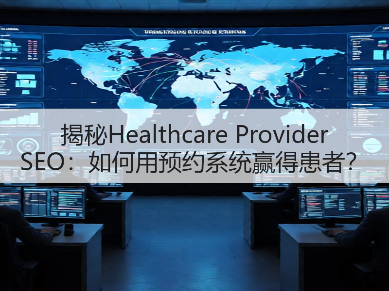 揭秘Healthcare Provider SEO：如何用预约系统赢得患者？