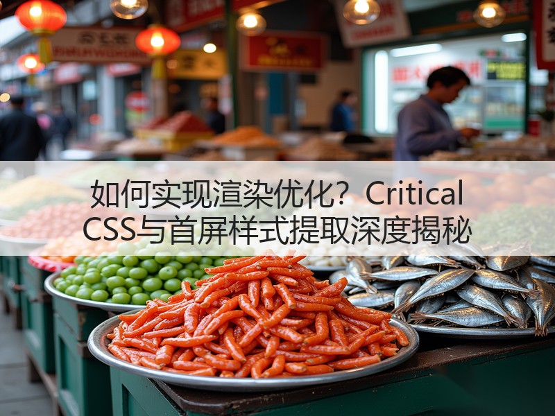 如何实现渲染优化？Critical CSS与首屏样式提取深度揭秘(图2)