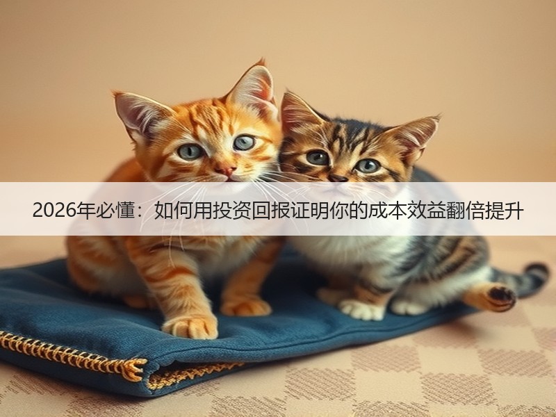 2026年必懂：如何用投资回报证明你的成本效益翻倍提升