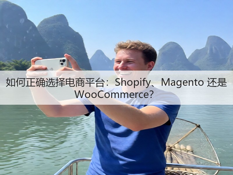 如何正确选择电商平台:Shopify、Magento 还是 WooCommerce?(图3) 如何正确选择电商平台:Shopify、Magento 还是 WooCommerce?(图3)